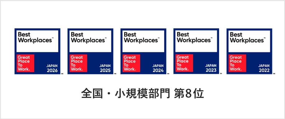 全国 小規模部門 第2位